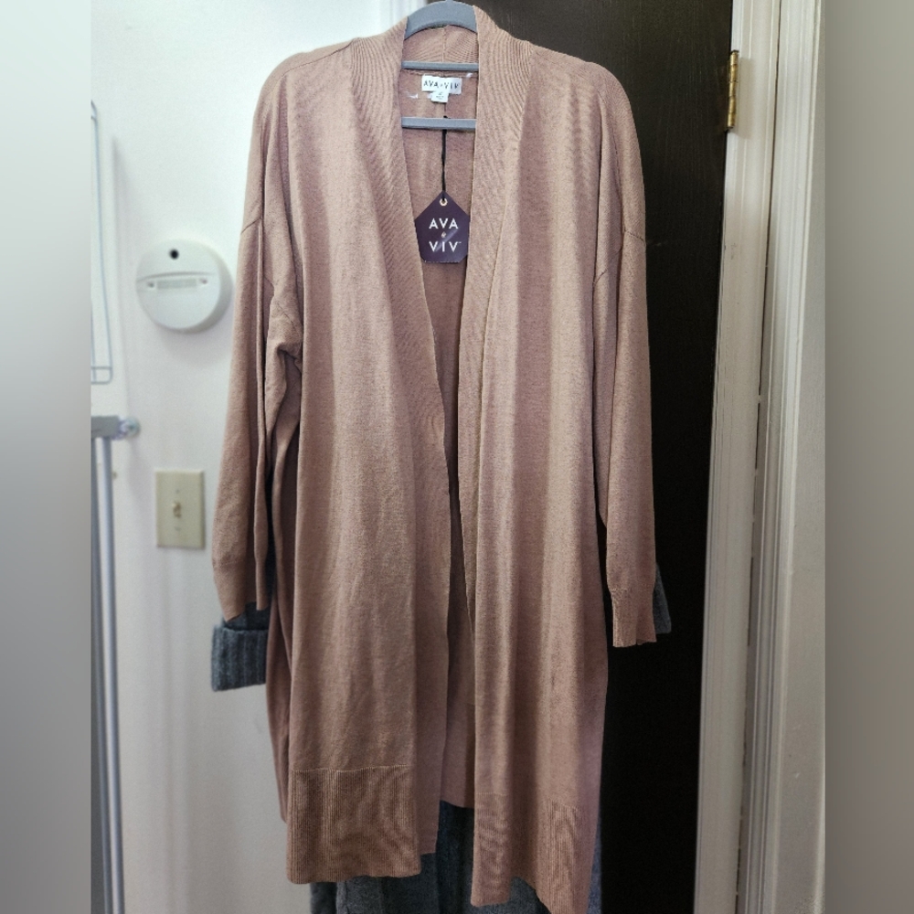 Ava & Viv Open Front Cardigan